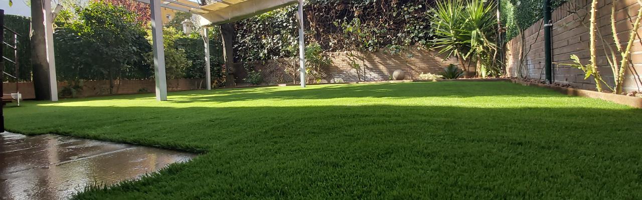 Césped artificial decorativo e interior en Majadahonda