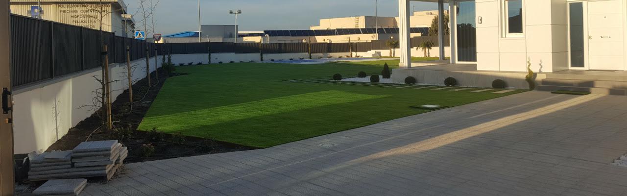 Césped artificial residencial en Majadahonda